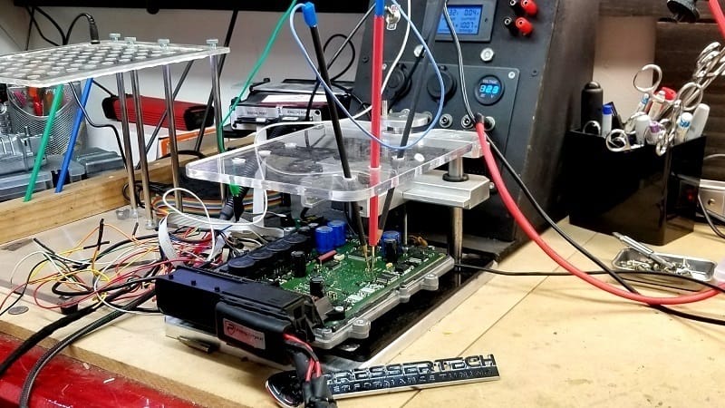 Take a Mercedes ECU Repair Mercedes ECM Repair to the bench